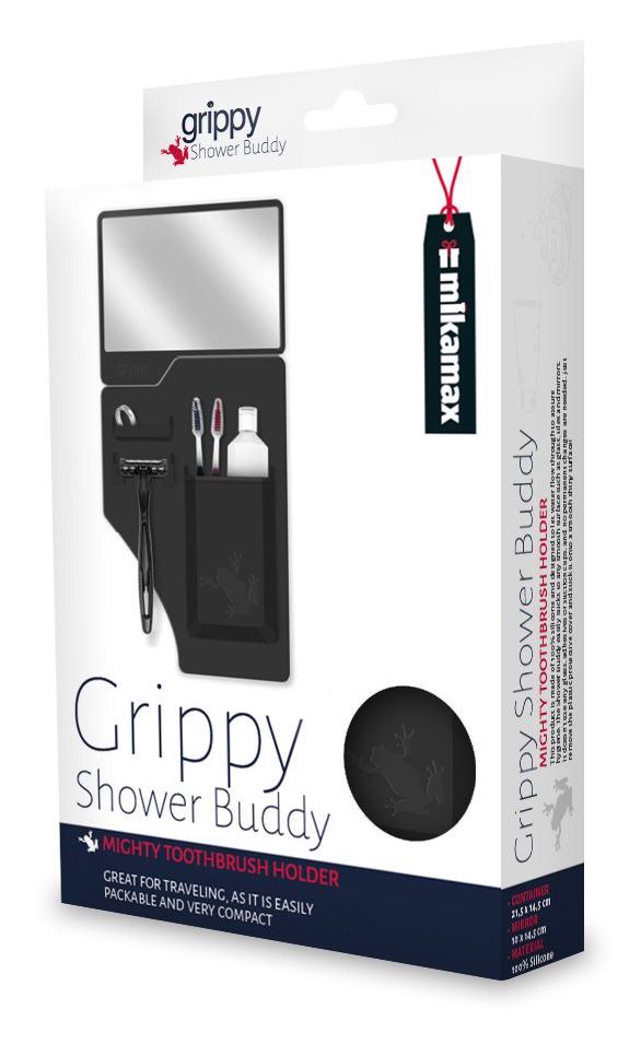 حامل الحمام لمستلزمات النظافة grippy shower buddy