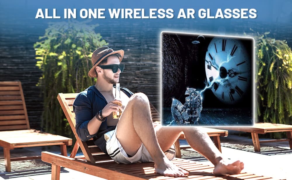 نظارات Inmo Air 2 VR ذكية ثلاثية الأبعاد لاسلكية ذكية