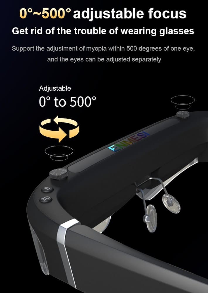 نظارات الواقع الافتراضي VR مع جهاز التحكم عن بعد