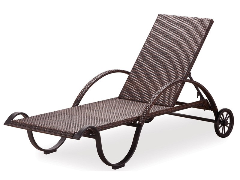 كرسي حديقة للحمامات الشمسية - Luxurio Sunbed ALLANGA، مناسب للتراس