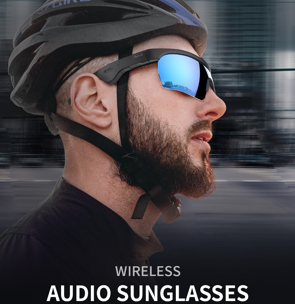 النظارات الشمسية الذكية السمعية نظارات بلوتوث للاستماع إلى الموسيقى