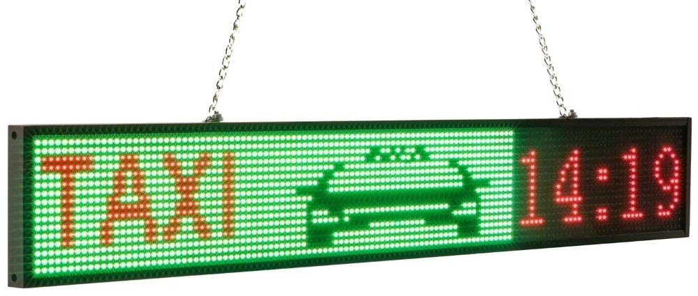 شاشة ملونة لوحة قيادة السيارة لسيارات الأجرة