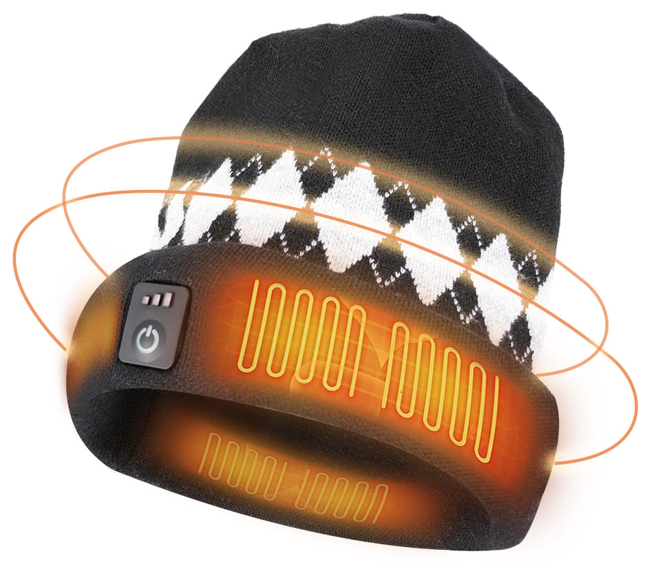 قبعة قطنية ذكية للتدفئة الكهربائية لفصل الشتاء