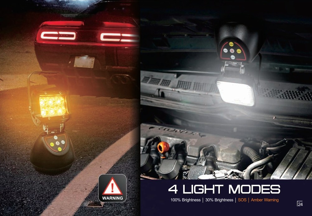 مصباح أمان LED ليس فقط للورشة والسيارة وما إلى ذلك