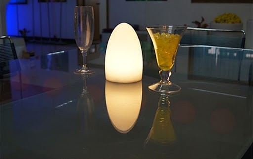 ضوء الطاولة - شكل بيضة