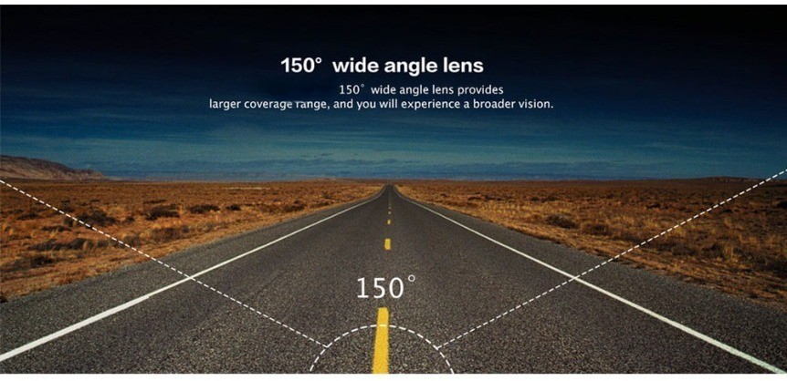 كاميرا سيارة دودا - زاوية تصوير 150 درجة