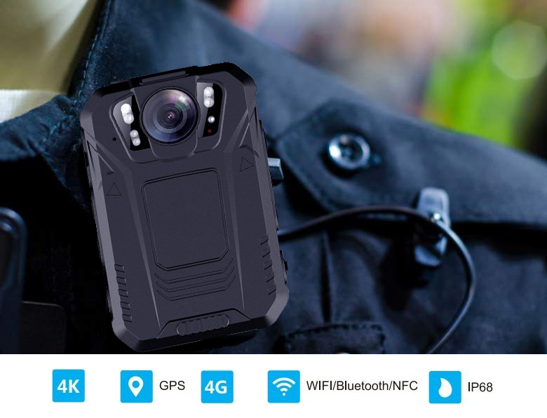 كاميرا الجسم الشرطة 5G واي فاي Bodycam