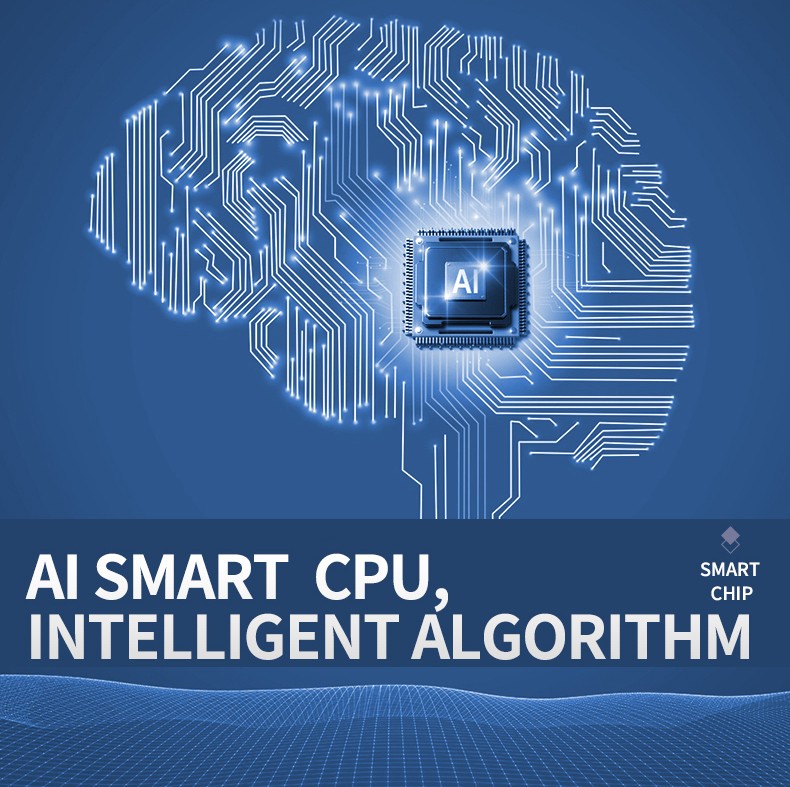 رقاقة وحدة المعالجة المركزية الذكية AI - خوارزمية ذكية - خوذة ذكية