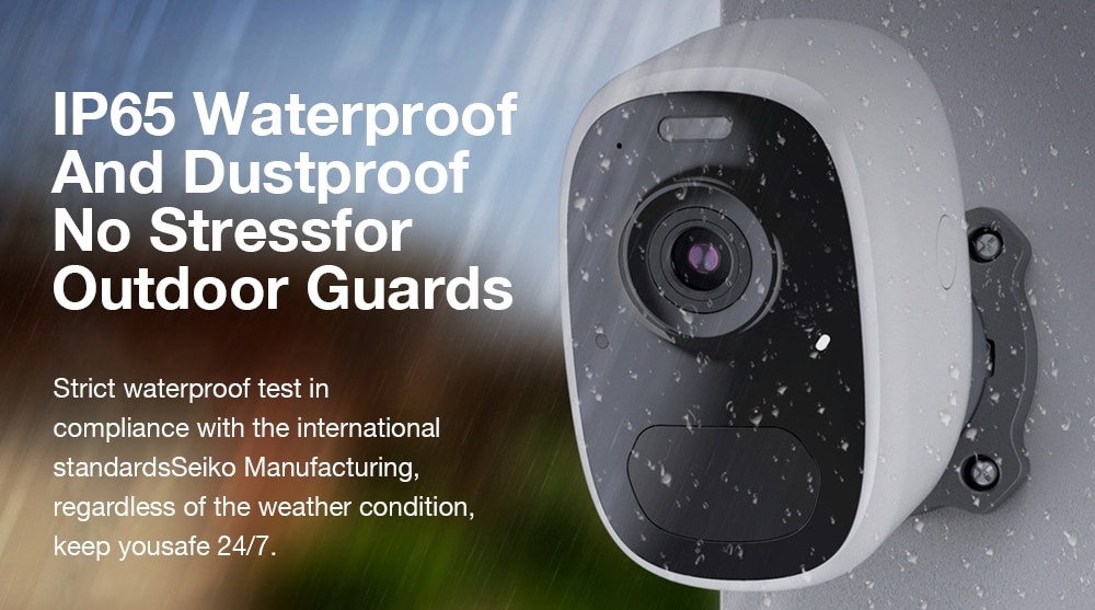 كاميرا ip مقاومة للماء للاستخدام في الهواء الطلق