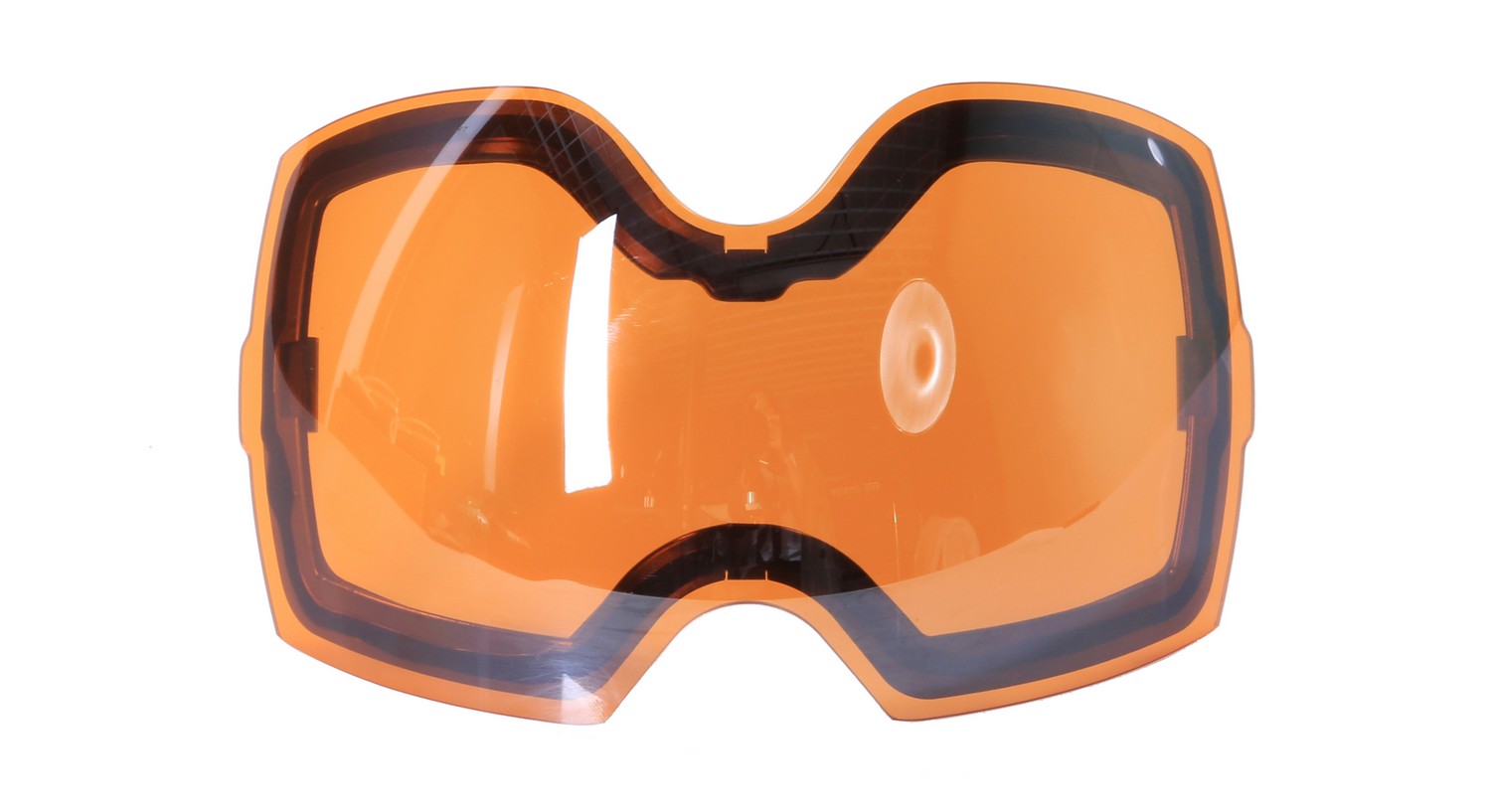 زجاج بديل برتقالي لنظارات التزلج