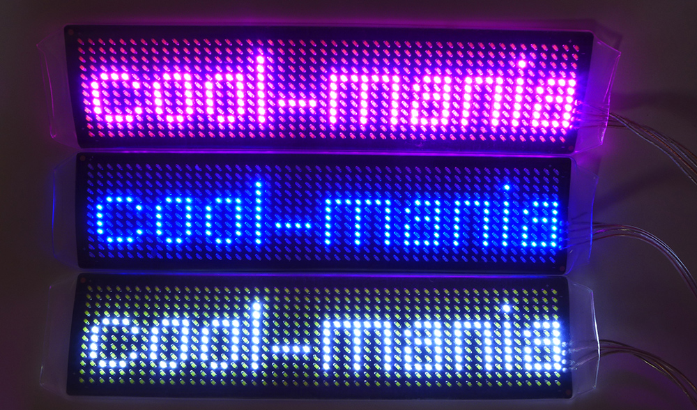 شريط RGB LED لقميص LED