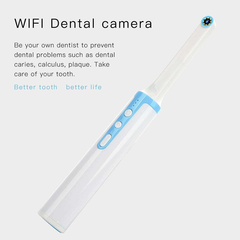 كاميرا واي فاي الأسنان إلى الفم عن طريق الفم