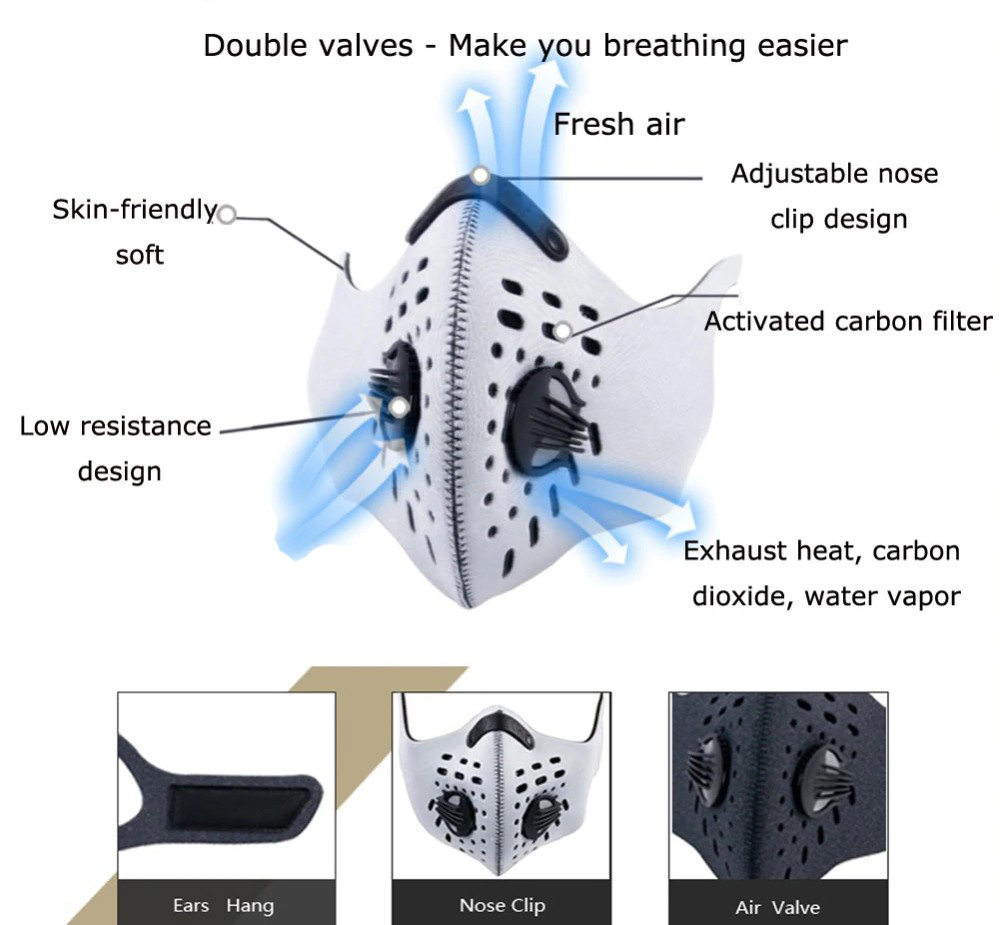 كيف يعمل قناع التنفس الصناعي