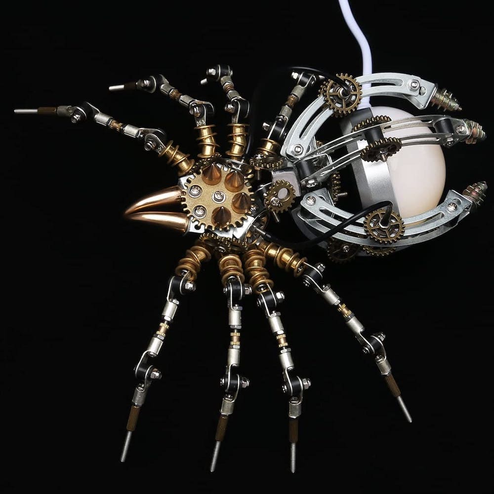 3D لغز العنكبوت المعدنية