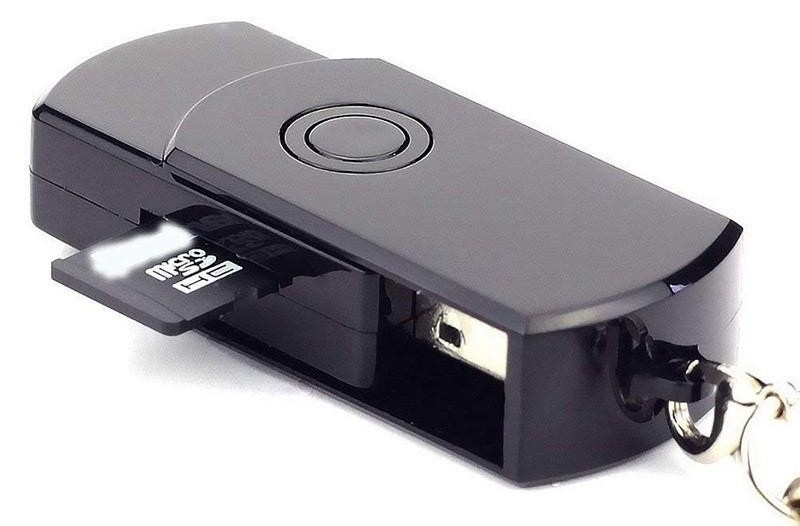 كاميرا USB مخفية للتجسس مع بطاقة SD / TF تدعم حتى 32 جيجا بايت