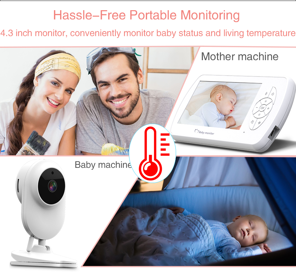 جهاز مراقبة الطفل - يعمل بالبطارية
