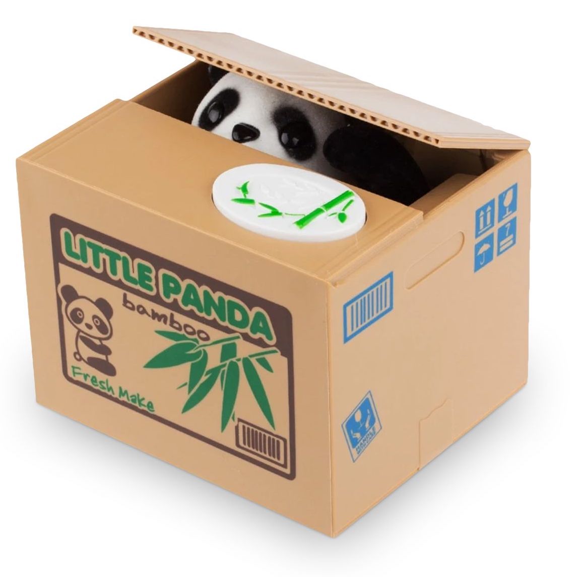 BOX للعملات - صندوق نقدي إلكتروني على شكل PANDA