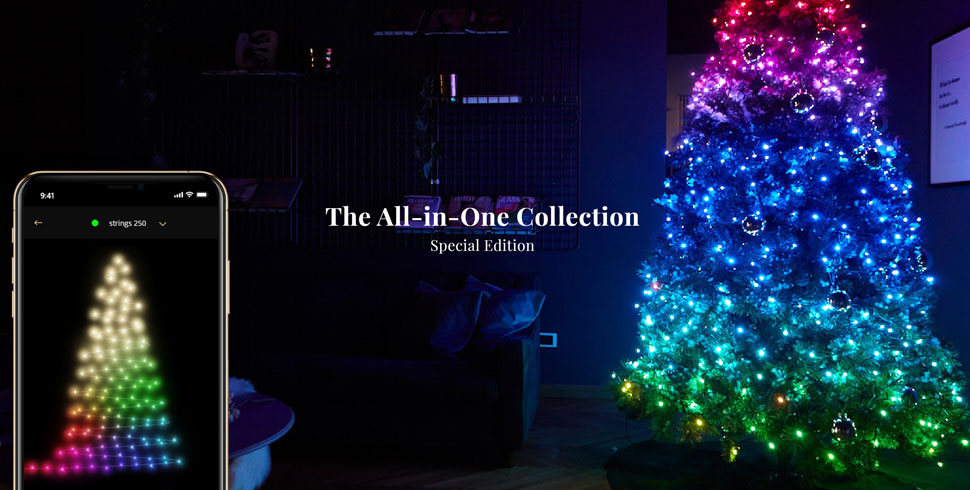 أضواء شجرة عيد الميلاد - سلاسل وميض