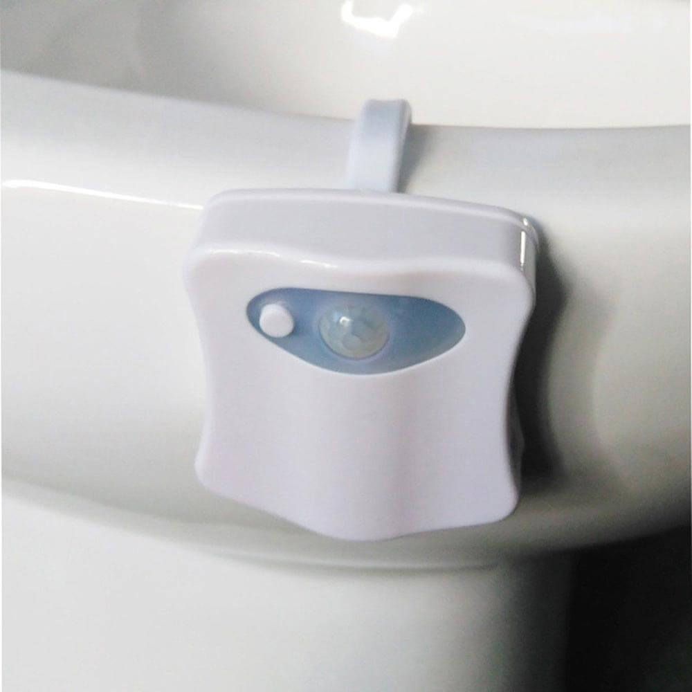 ضوء المرحاض مع حساس الحركة - LED ملون