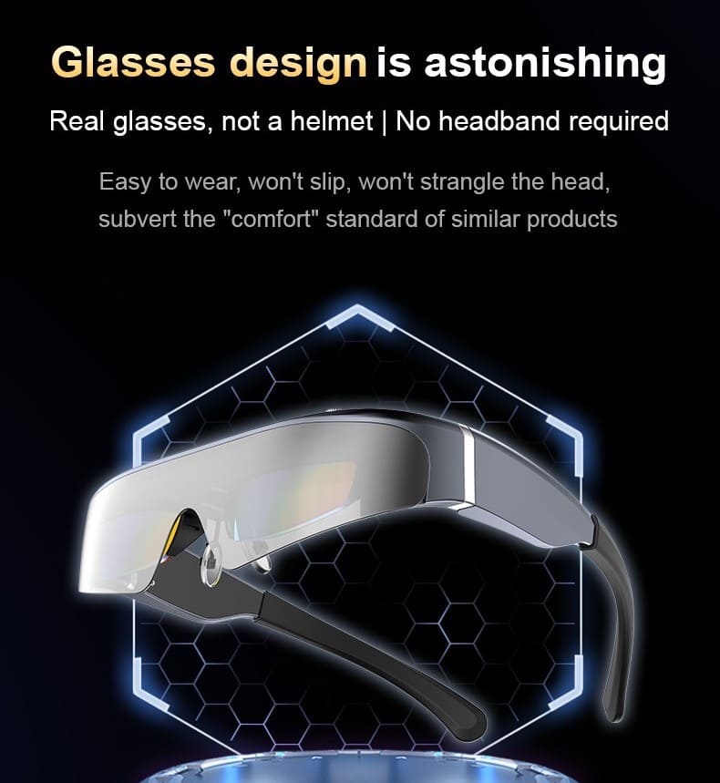 نظارات الواقع الافتراضي الذكية مع جهاز التحكم عن بعد